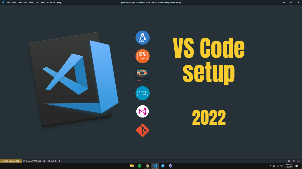 Mi setup para Visual Studio Code (VS Code) cover image